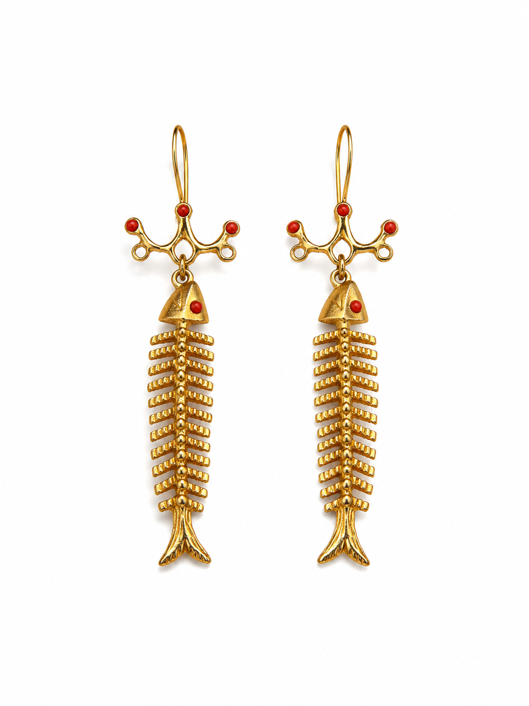 Vertebra Earrings