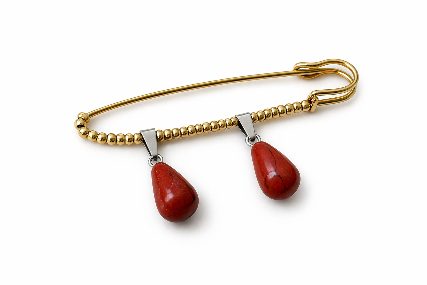 Crimson Drop Pin