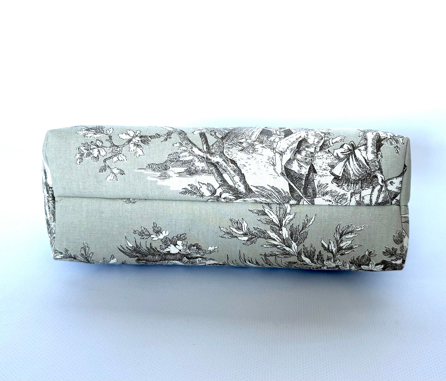 The Grey Toile Pouch