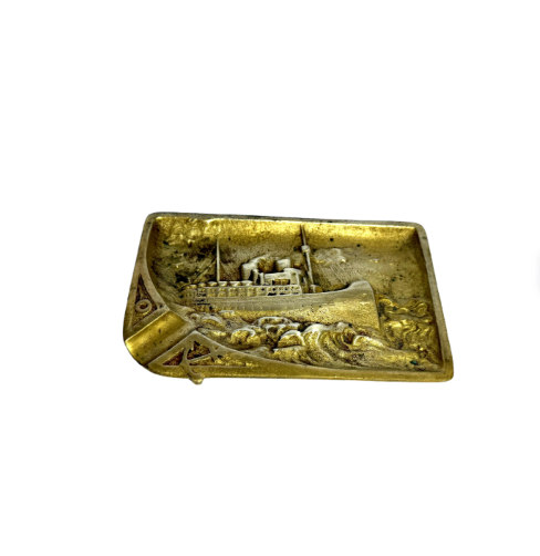Vintage Cendrier Ashtray (Steamship)