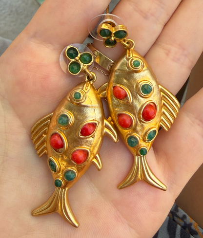 Mediterranean Fish Earrings